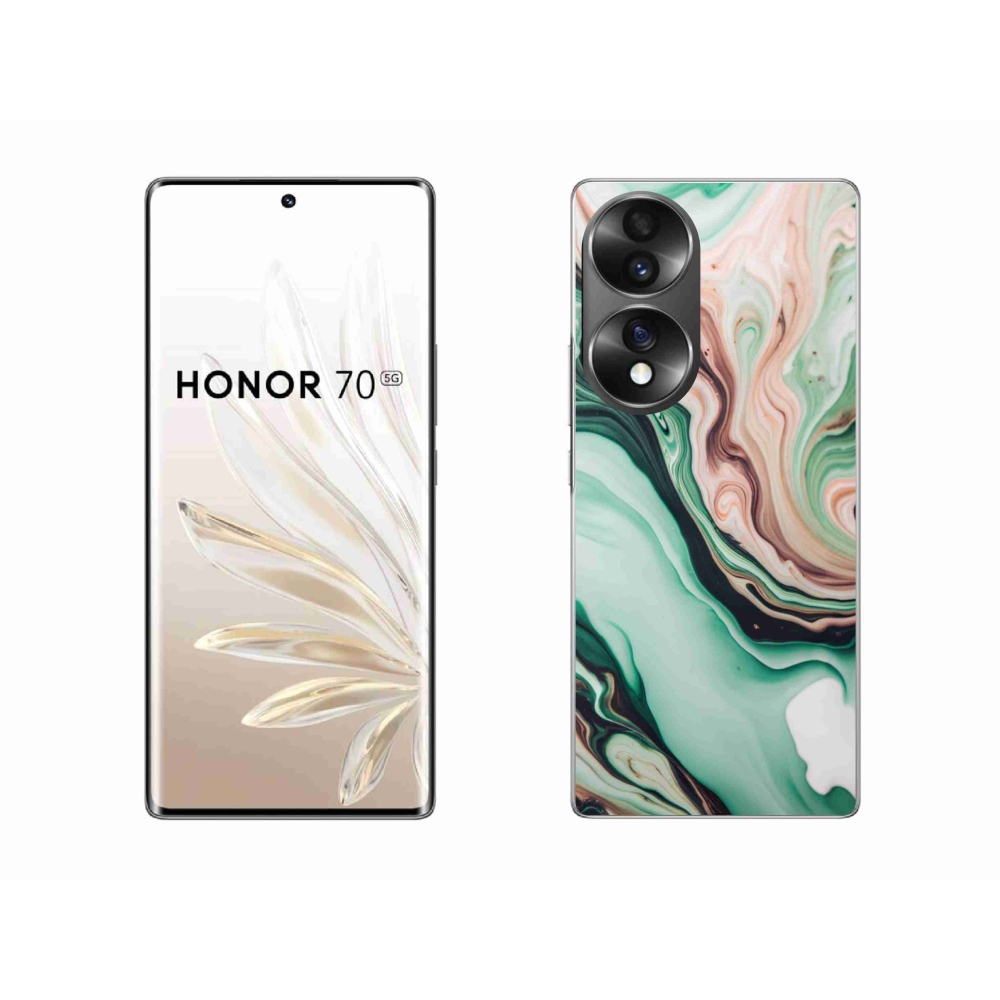 Gelový kryt mmCase na Honor 70 - abstraktní motiv 62