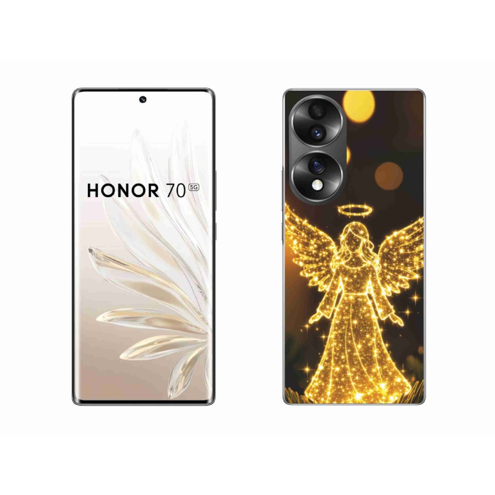 Gelový kryt mmCase na Honor 70 - anděl