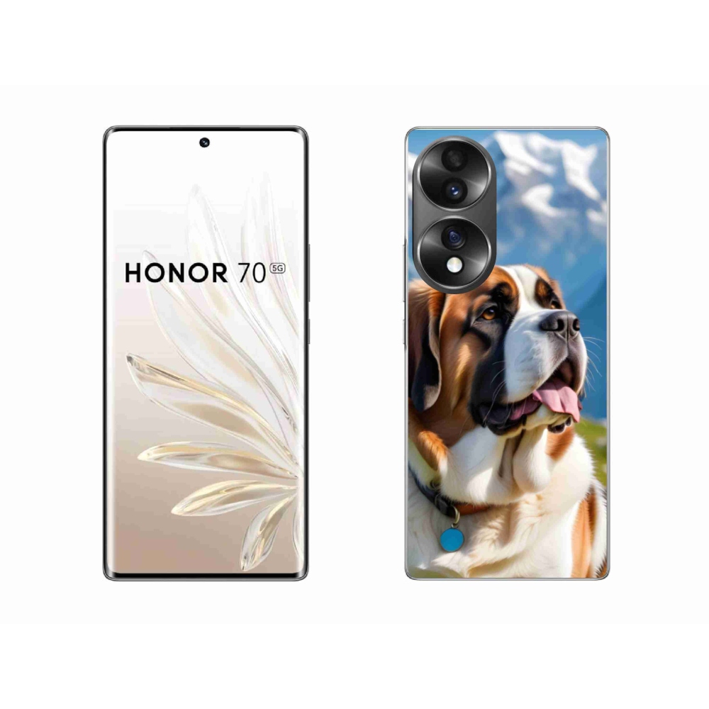 Gelový kryt mmCase na Honor 70 - bernardýn
