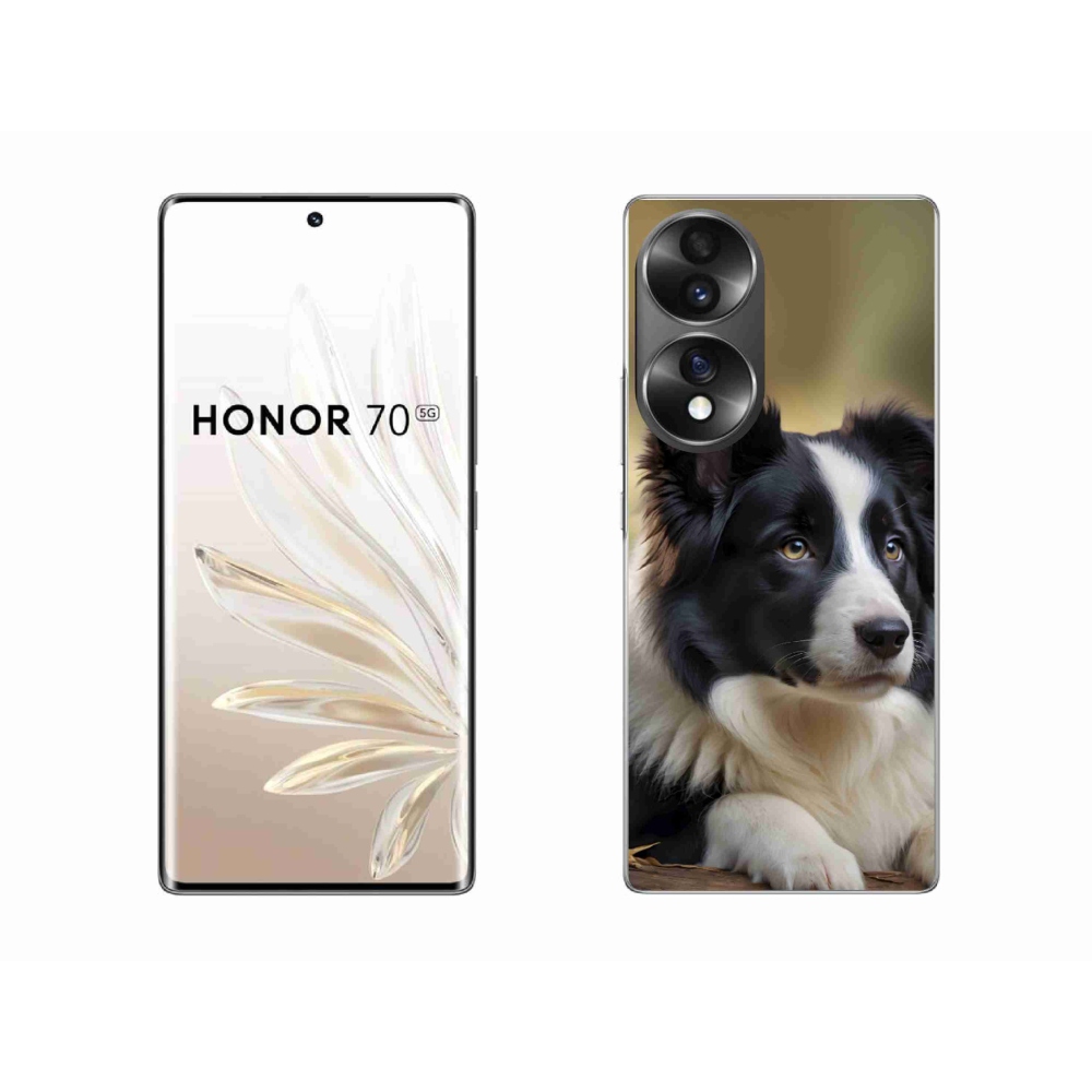 Gelový kryt mmCase na Honor 70 - border kolie 2