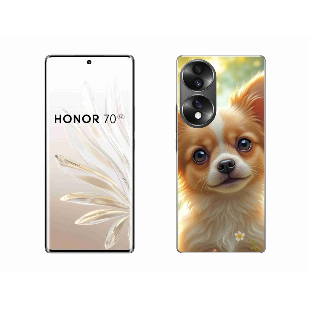 Gelový kryt mmCase na Honor 70 - čivava 5