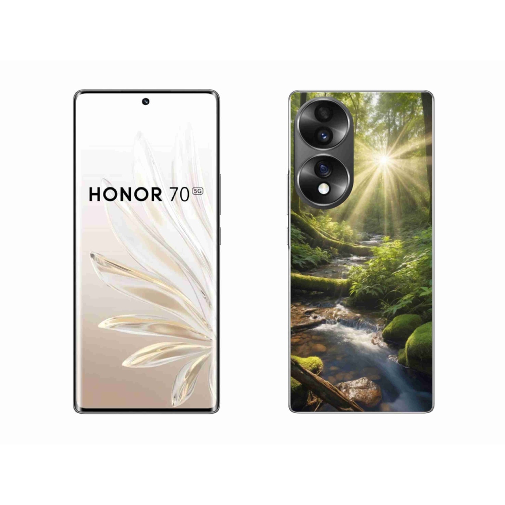 Gelový kryt mmCase na Honor 70 - hlubina lesa