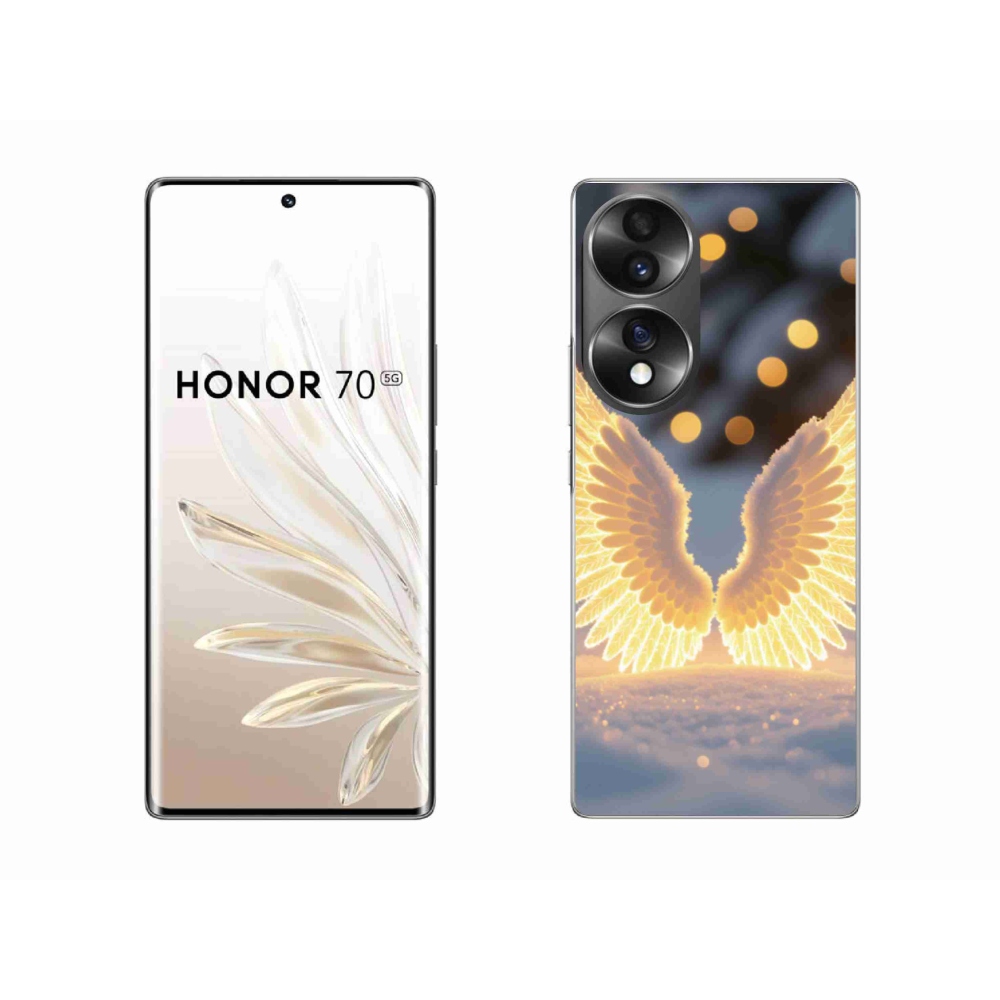 Gelový kryt mmCase na Honor 70 - křídla