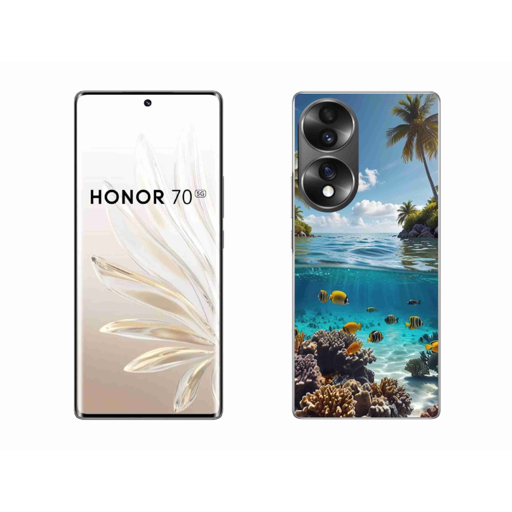 Gelový kryt mmCase na Honor 70 - mořský svět 4