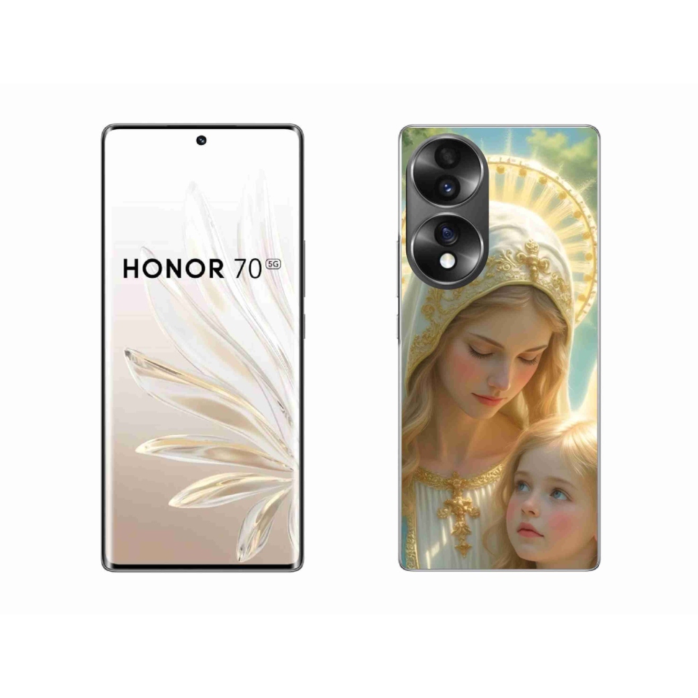 Gelový kryt mmCase na Honor 70 - náboženský motiv 2
