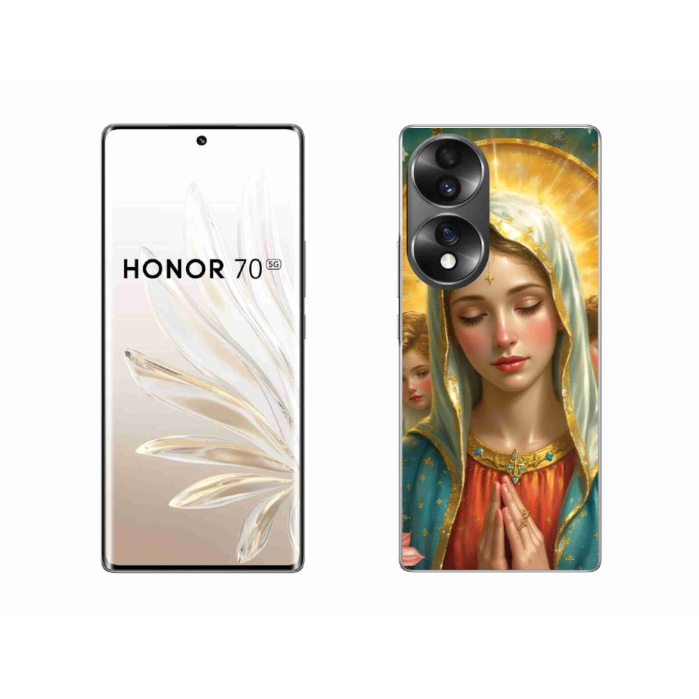 Gelový kryt mmCase na Honor 70 - náboženský motiv 3