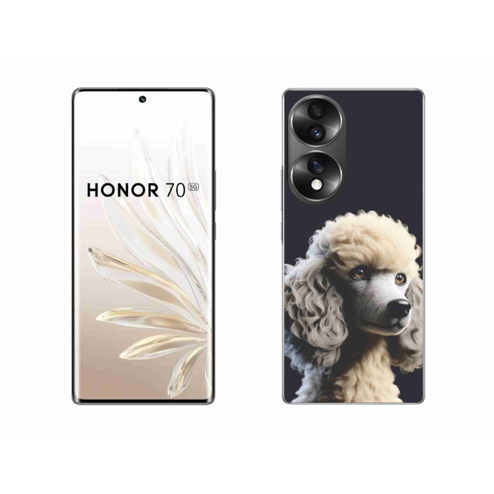 Gelový kryt mmCase na Honor 70 - pudl