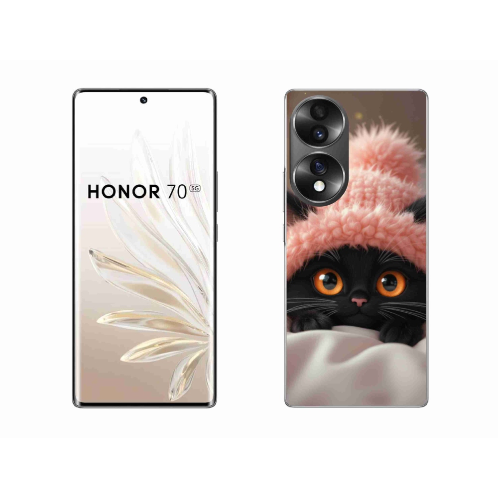 Gelový kryt mmCase na Honor 70 - roztomilé kotě 7