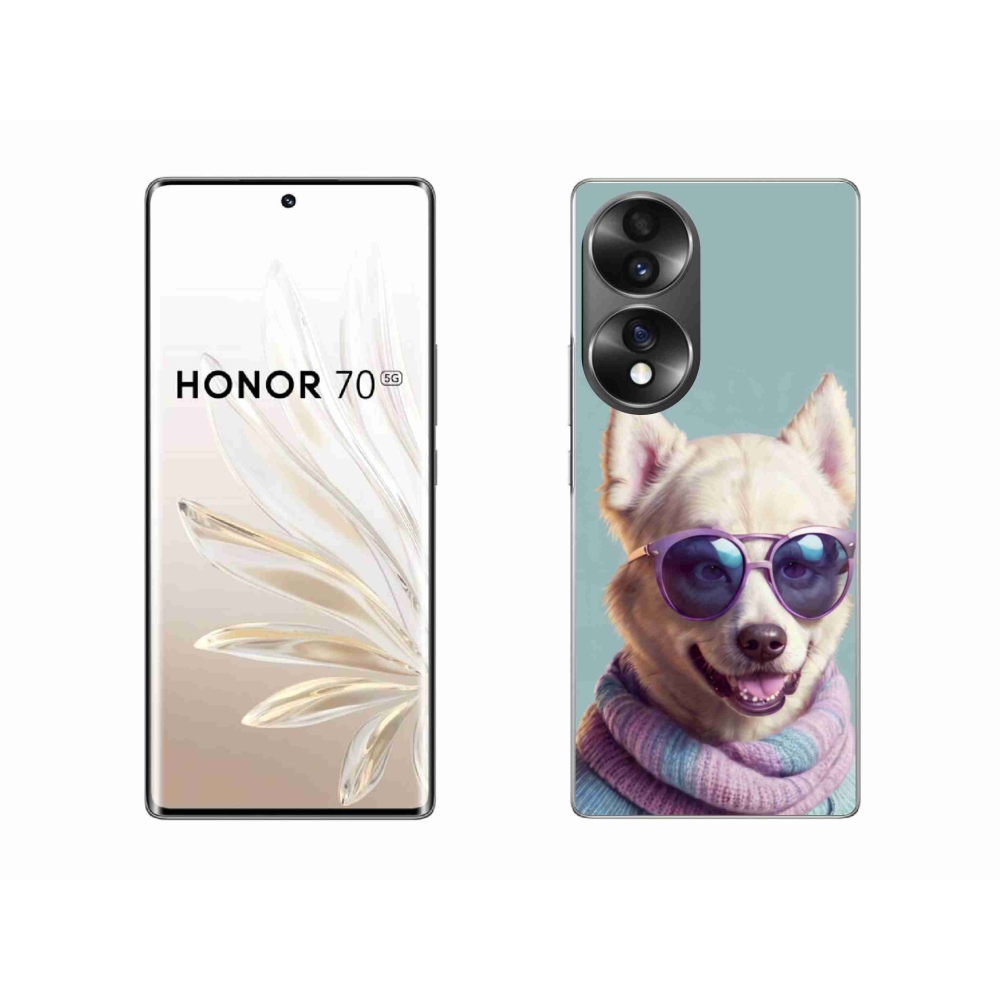 Gelový kryt mmCase na Honor 70 - stylový německý špic
