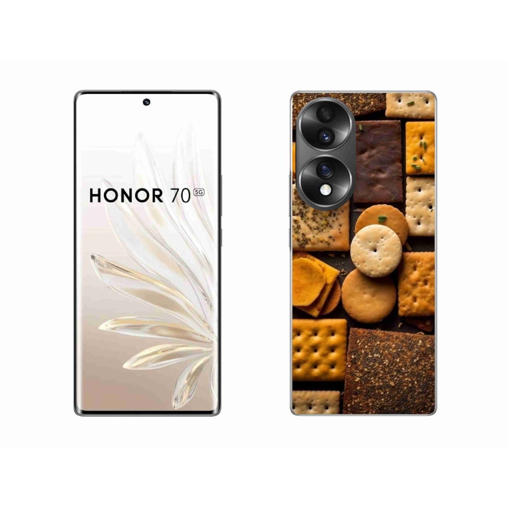 Gelový kryt mmCase na Honor 70 - sušenky