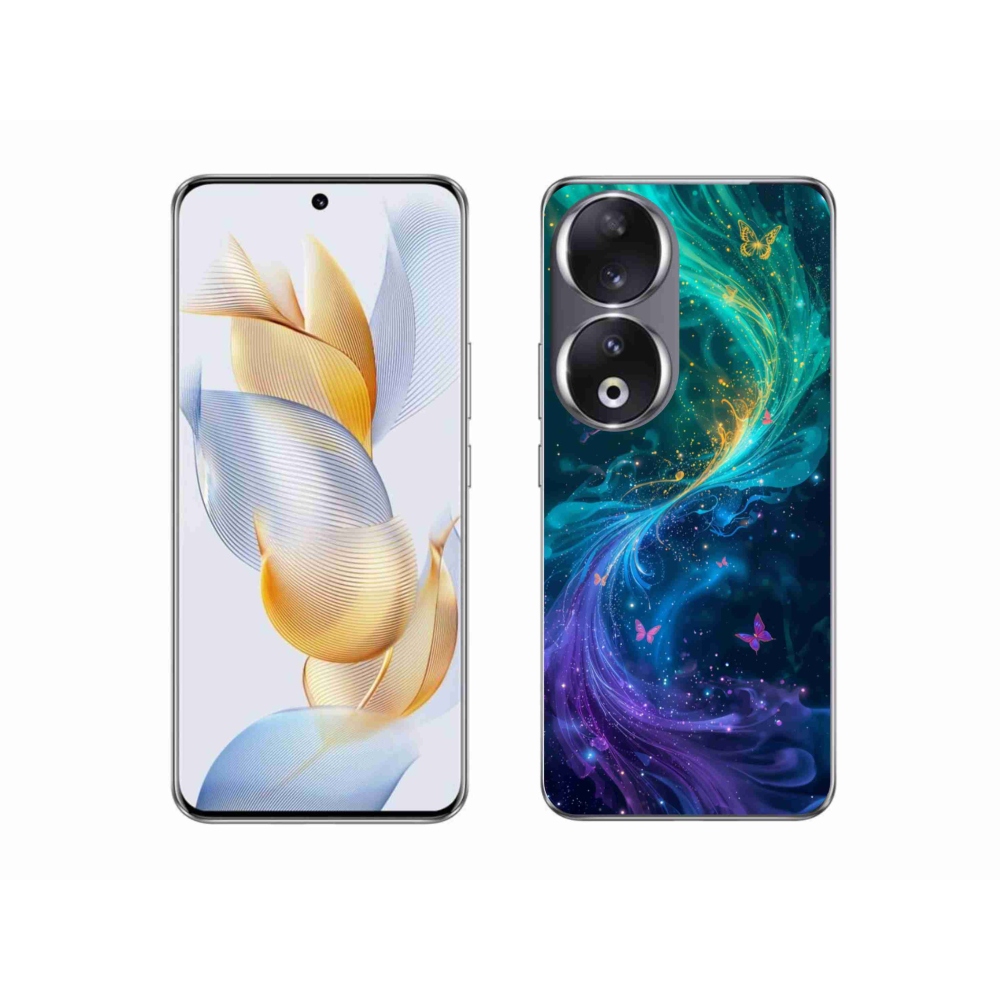 Gelový kryt mmCase na Honor 90 - abstraktní motiv 31