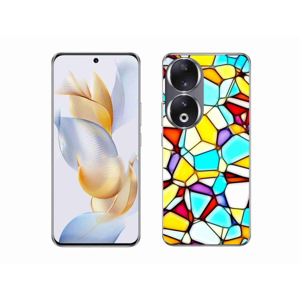 Gelový kryt mmCase na Honor 90 - abstraktní motiv 40