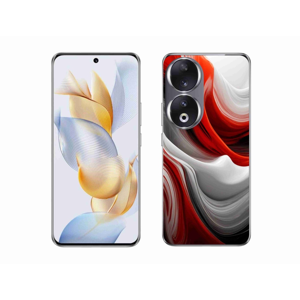 Gelový kryt mmCase na Honor 90 - abstraktní motiv 47