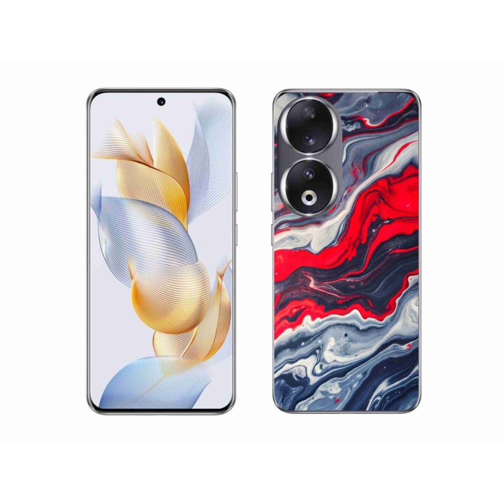 Gelový kryt mmCase na Honor 90 - abstraktní motiv 59