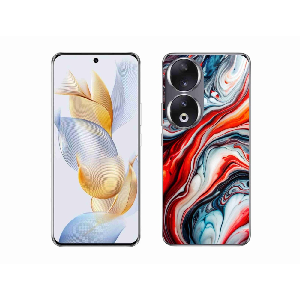 Gelový kryt mmCase na Honor 90 - abstraktní motiv 63
