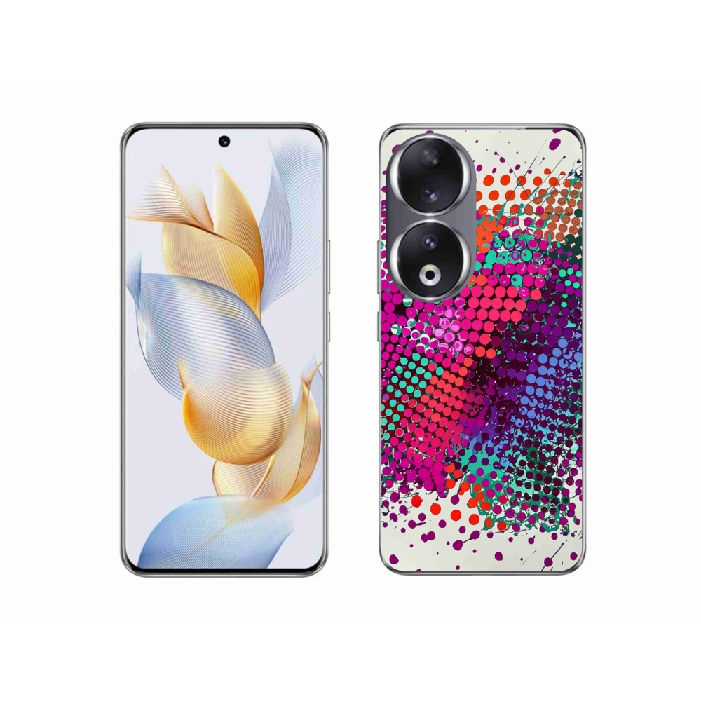 Gelový kryt mmCase na Honor 90 - abstraktní motiv 65