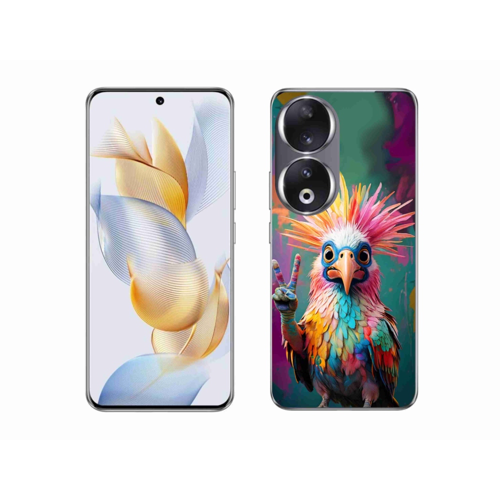 Gelový kryt mmCase na Honor 90 - barevný rebel