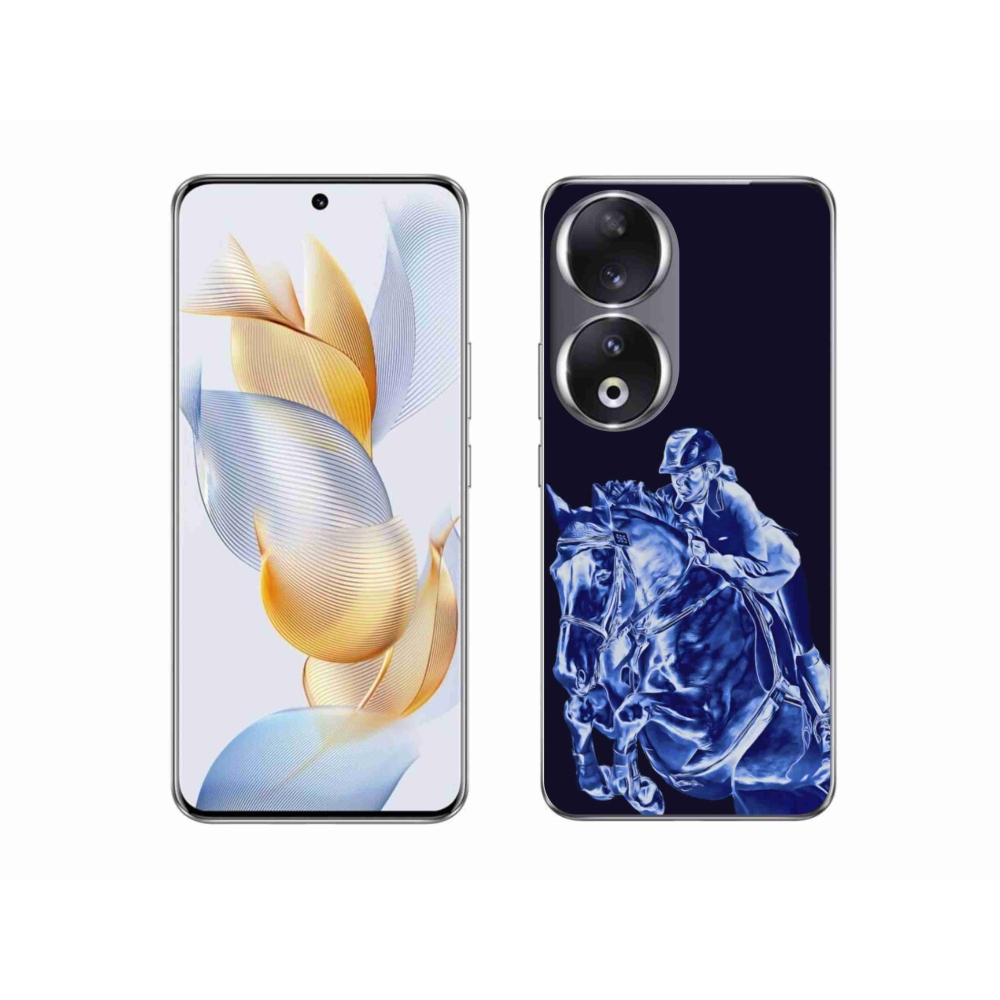 Gelový kryt mmCase na Honor 90 - dostihový kůň