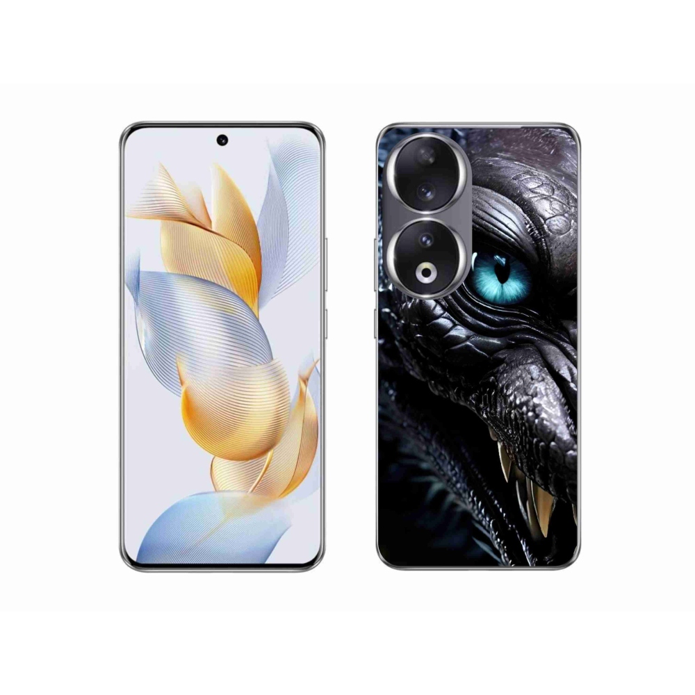 Gelový kryt mmCase na Honor 90 - dračí pohled