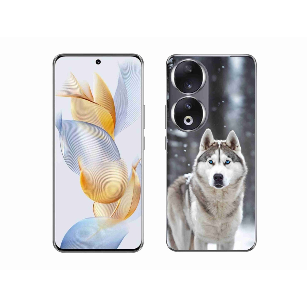 Gelový kryt mmCase na Honor 90 - husky 2