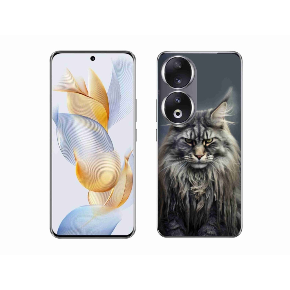 Gelový kryt mmCase na Honor 90 - kočíčí pohled 4