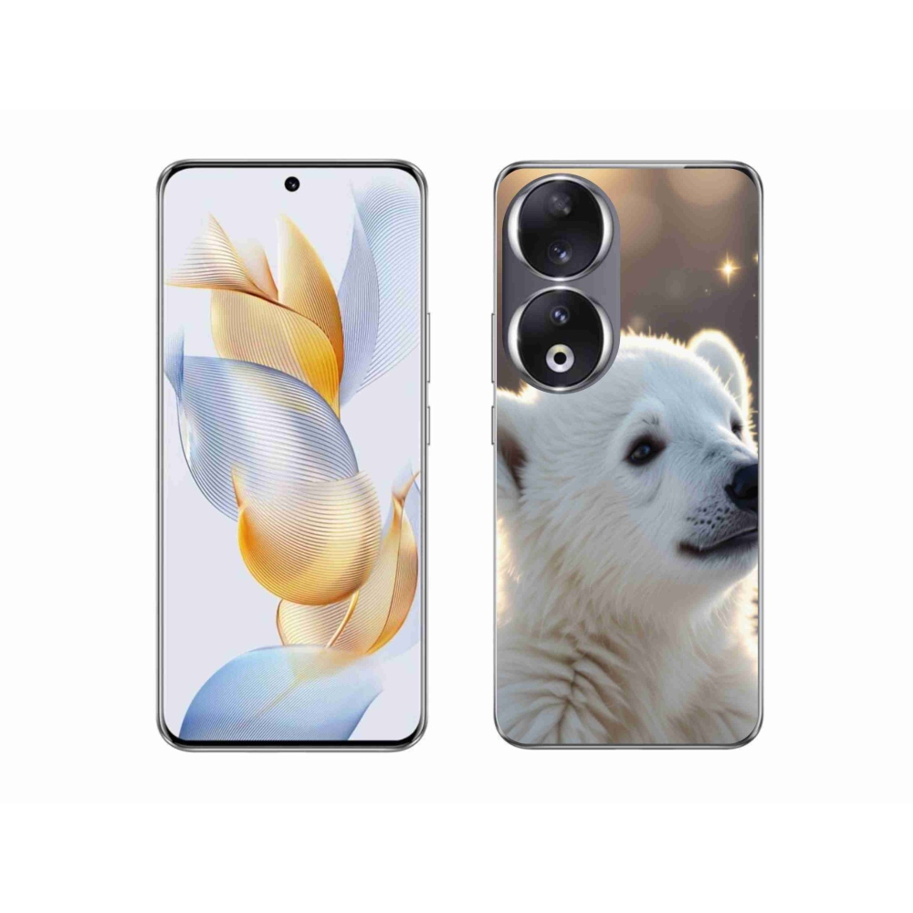 Gelový kryt mmCase na Honor 90 - lední medvěd