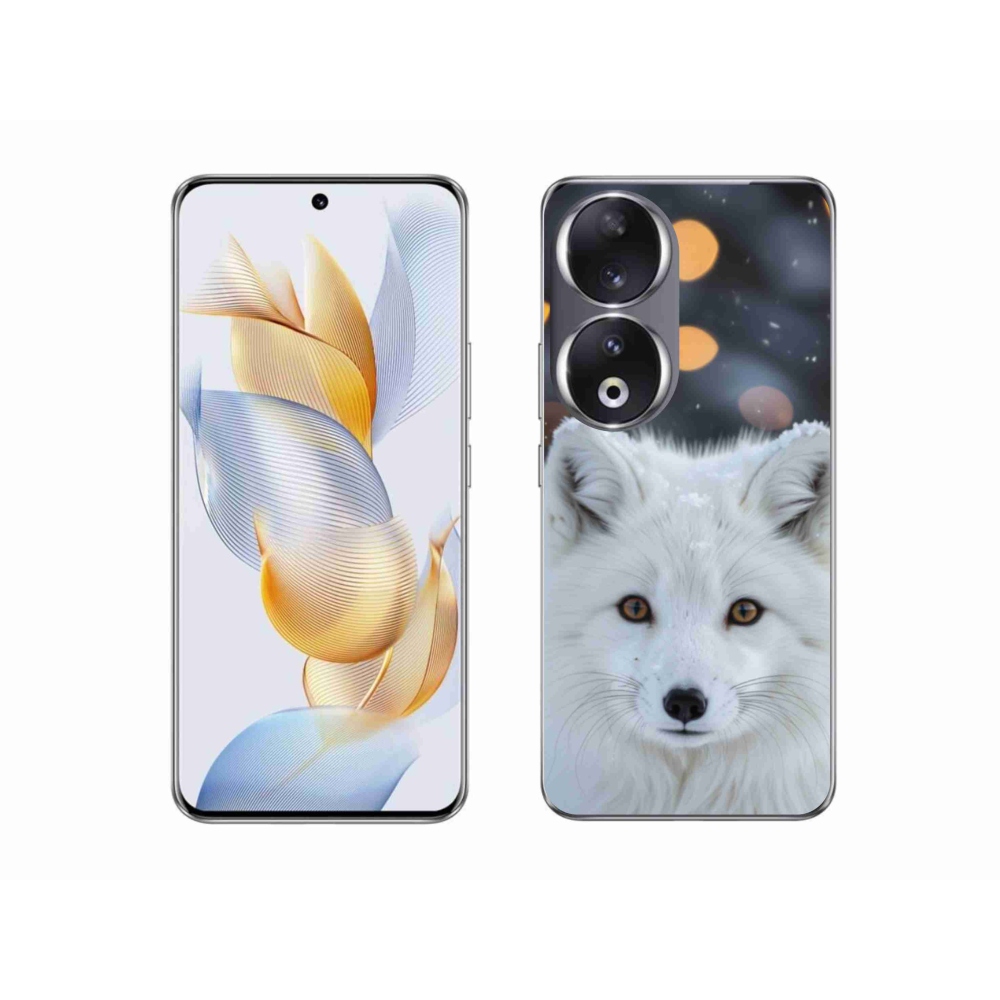 Gelový kryt mmCase na Honor 90 - liška polární