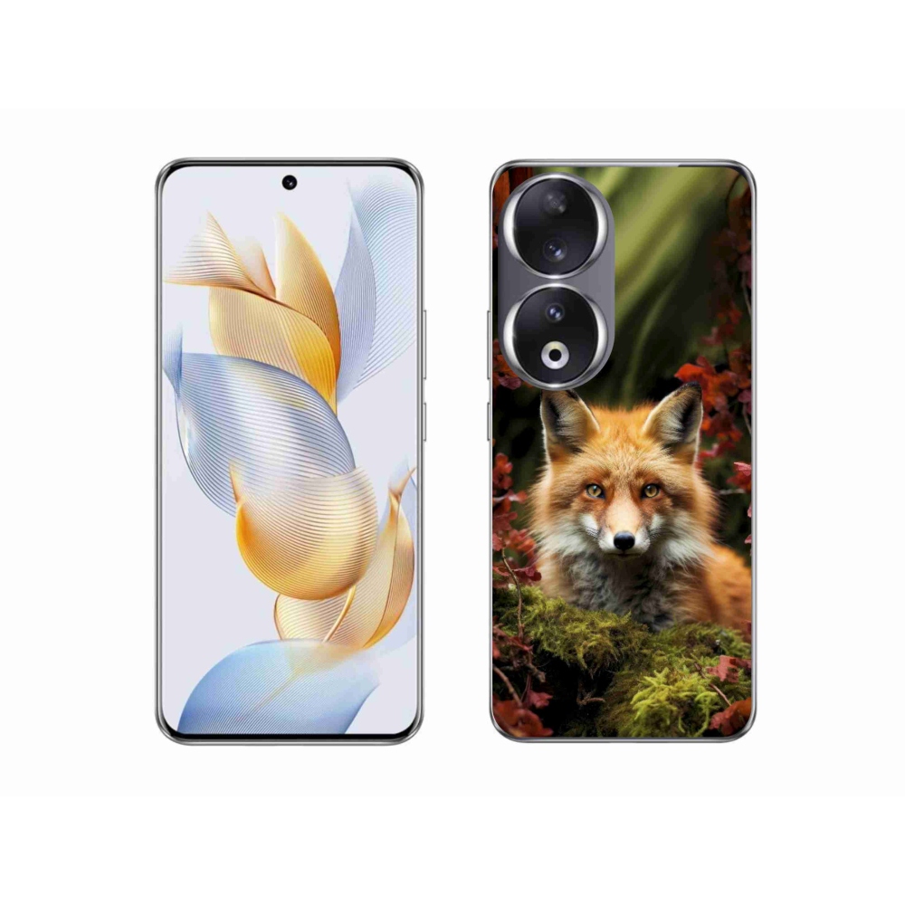Gelový kryt mmCase na Honor 90 - liška v lese