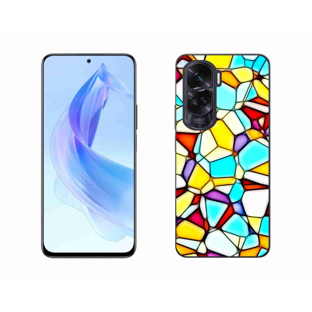 Gelový kryt mmCase na Honor 90 Lite - abstraktní motiv 40