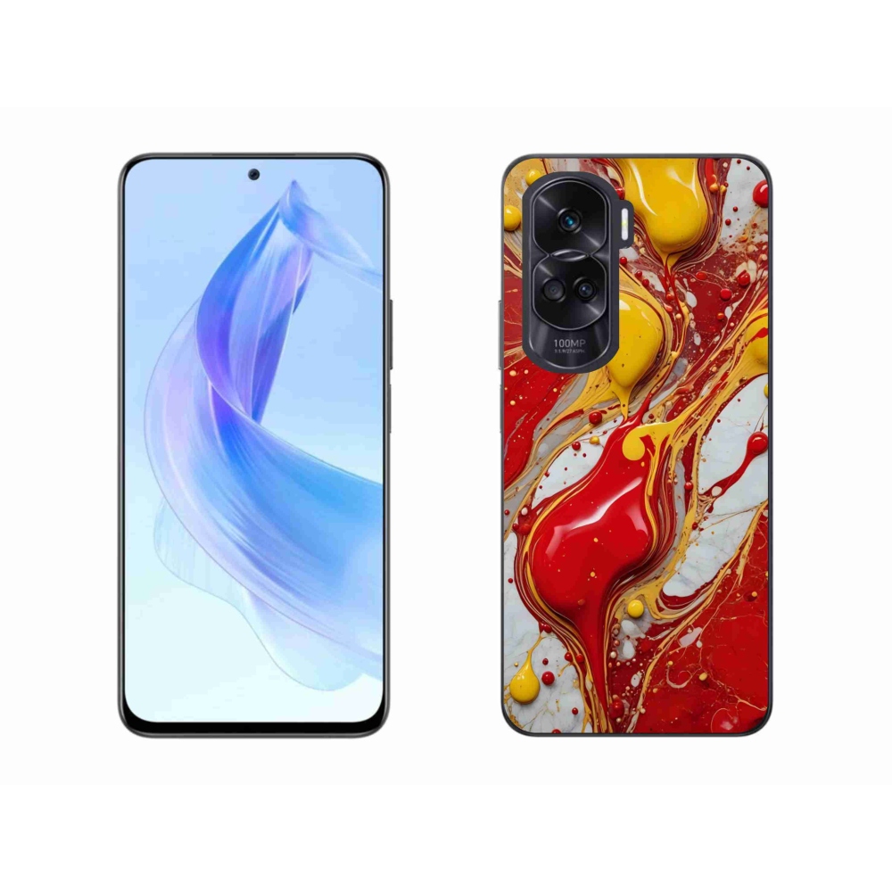 Gelový kryt mmCase na Honor 90 Lite - abstraktní motiv 42