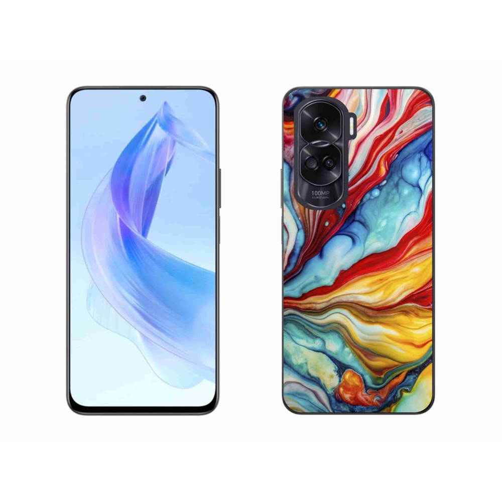 Gelový kryt mmCase na Honor 90 Lite - abstraktní motiv 58