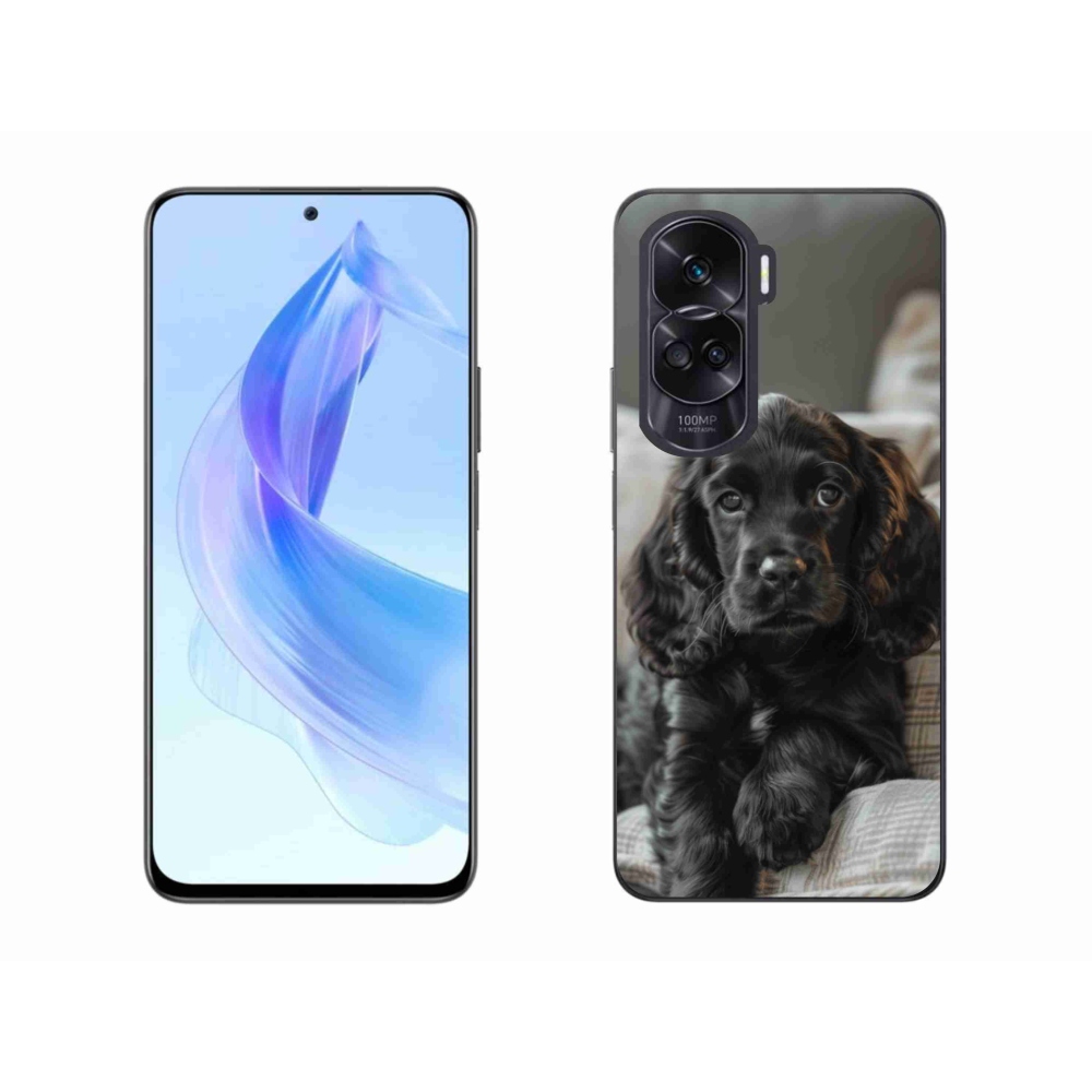 Gelový kryt mmCase na Honor 90 Lite - anglický kokršpaněl