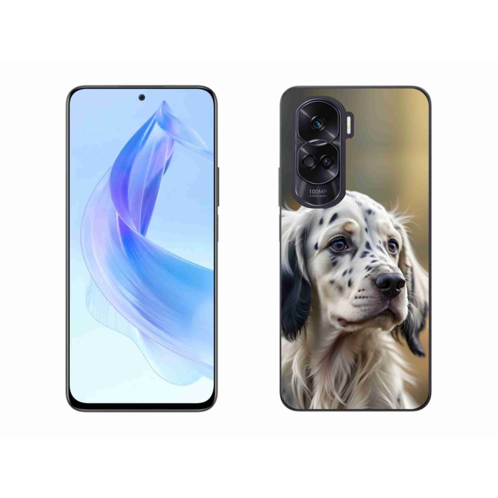 Gelový kryt mmCase na Honor 90 Lite - anglický setr