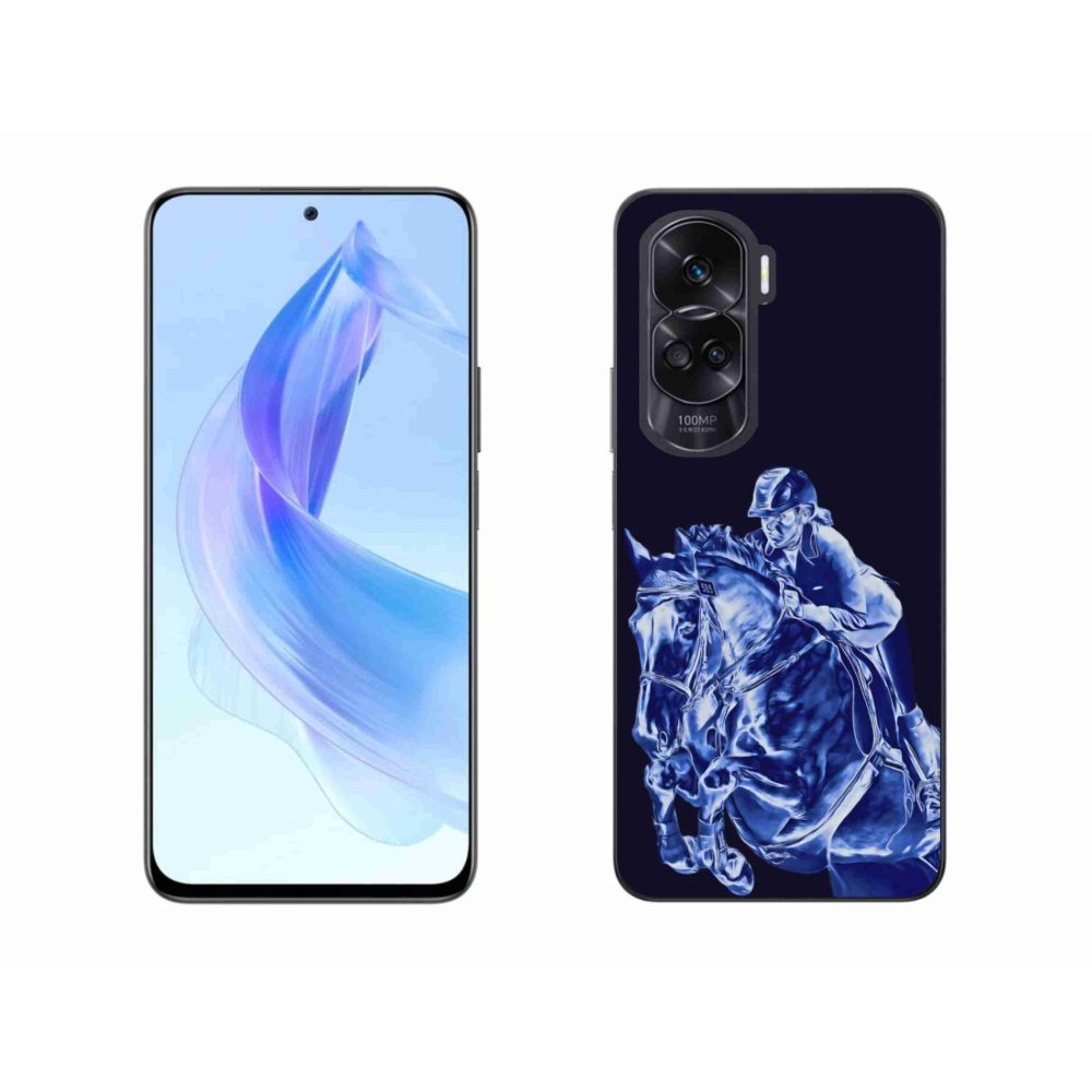 Gelový kryt mmCase na Honor 90 Lite - dostihový kůň