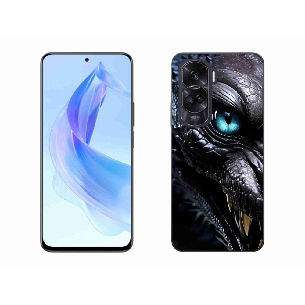 Gelový kryt mmCase na Honor 90 Lite - dračí pohled