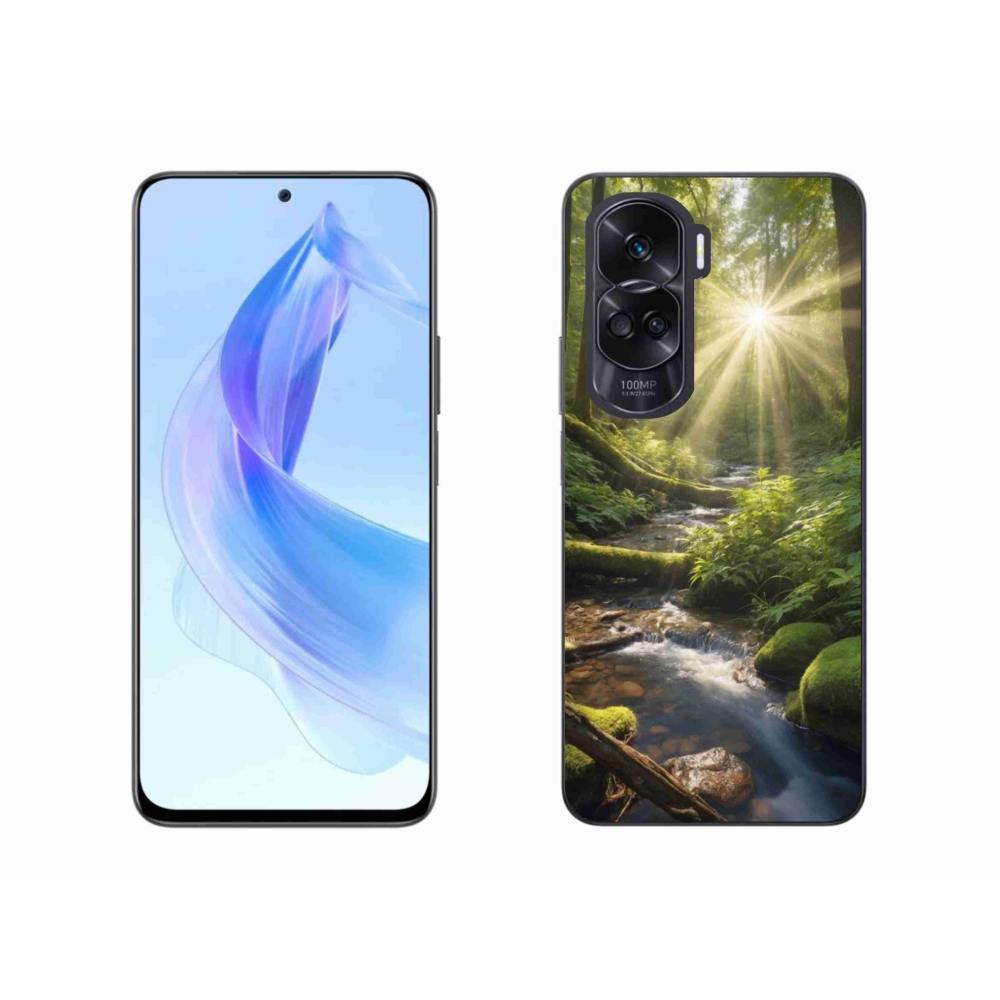 Gelový kryt mmCase na Honor 90 Lite - hlubina lesa