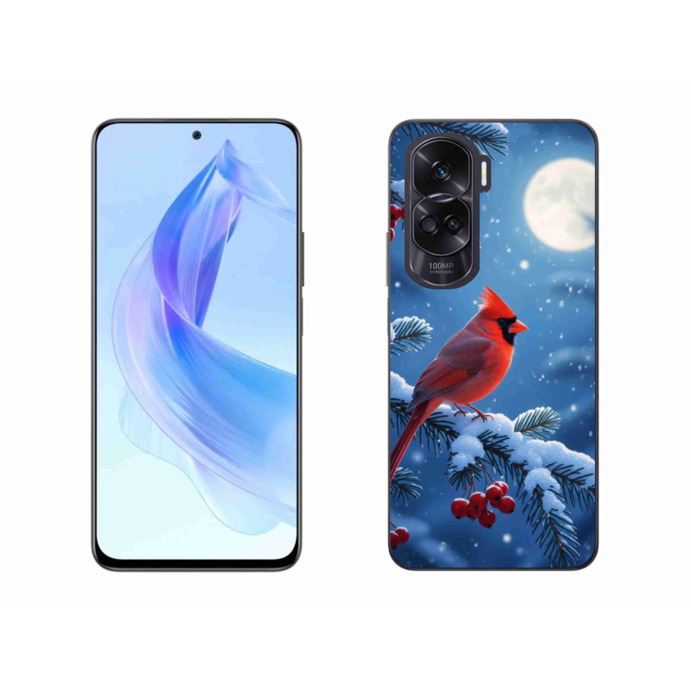 Gelový kryt mmCase na Honor 90 Lite - kardinál červený
