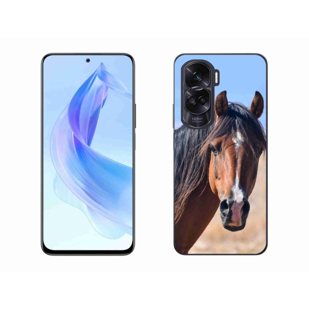 Gelový kryt mmCase na Honor 90 Lite - klidný kůň