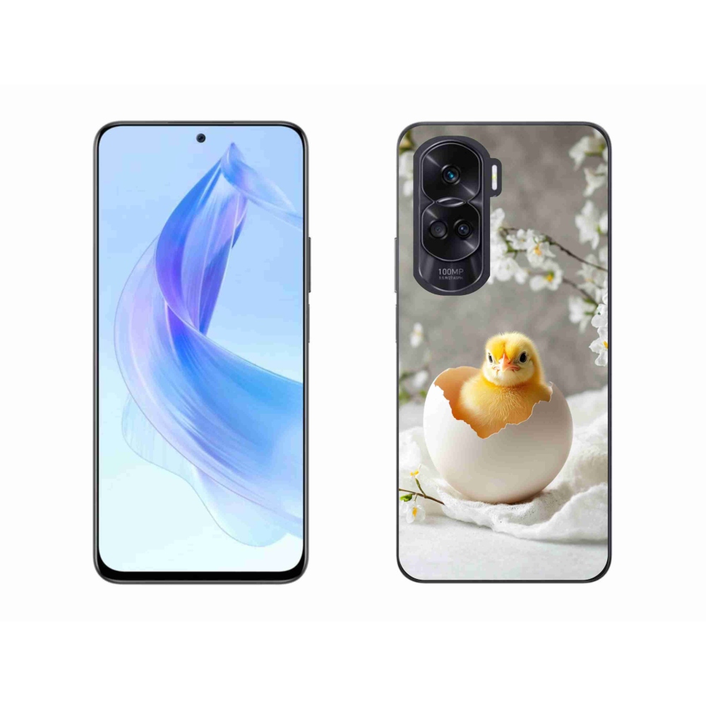 Gelový kryt mmCase na Honor 90 Lite - kuřátko