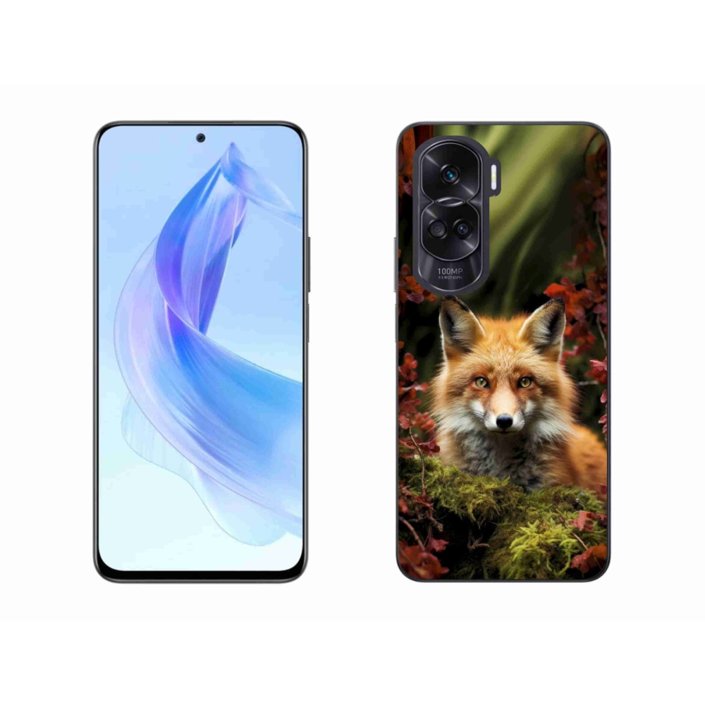Gelový kryt mmCase na Honor 90 Lite - liška v lese