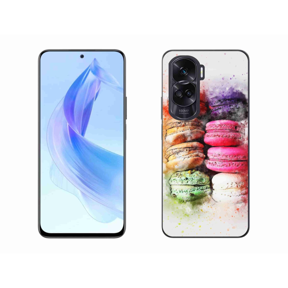 Gelový kryt mmCase na Honor 90 Lite - makrónky