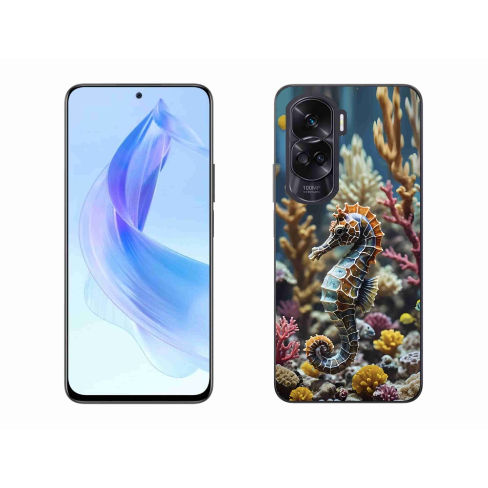 Gelový kryt mmCase na Honor 90 Lite - mořský koník 2