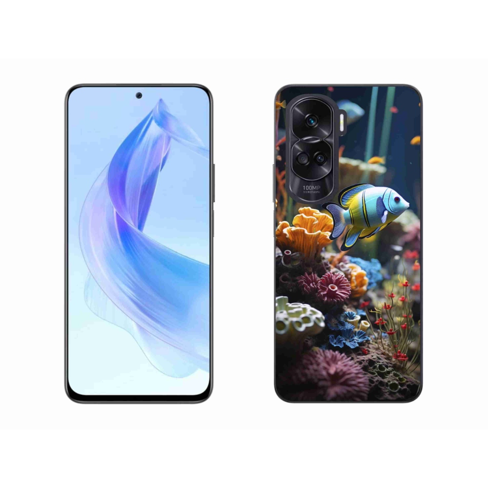 Gelový kryt mmCase na Honor 90 Lite - mořský svět 5