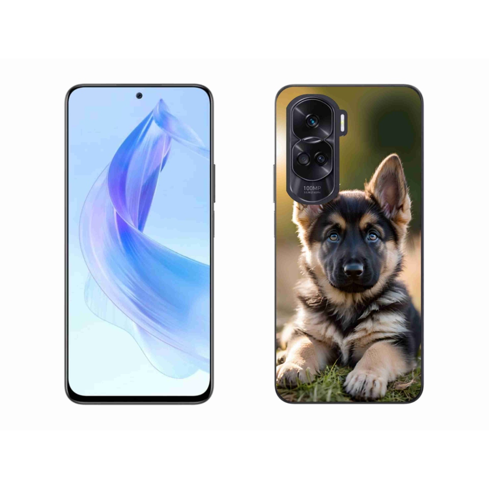 Gelový kryt mmCase na Honor 90 Lite - německý ovčák v přírodě