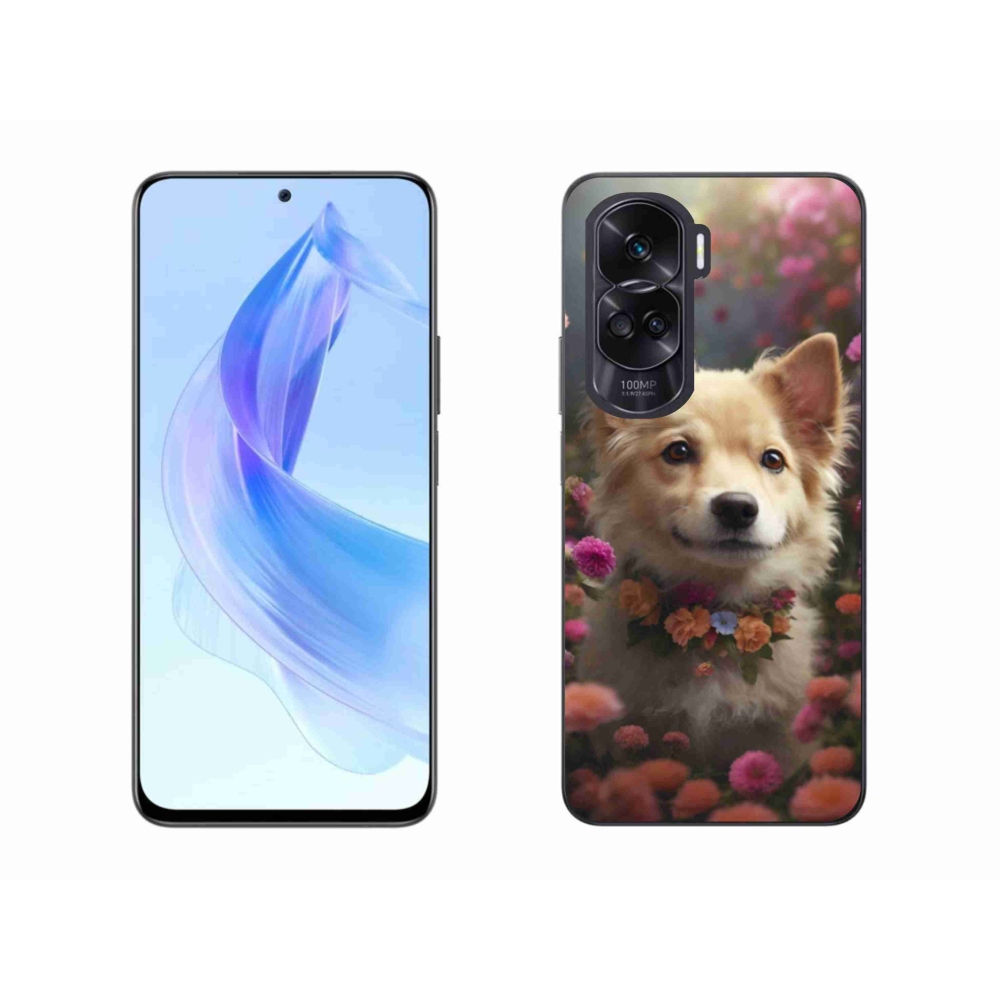 Gelový kryt mmCase na Honor 90 Lite - německý špic