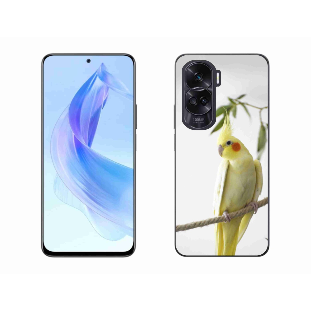 Gelový kryt mmCase na Honor 90 Lite - papoušek korela chocholatá