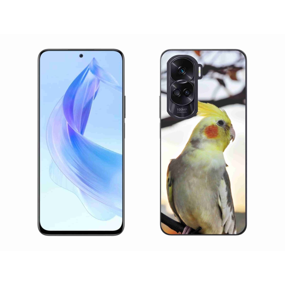Gelový kryt mmCase na Honor 90 Lite - papoušek korela