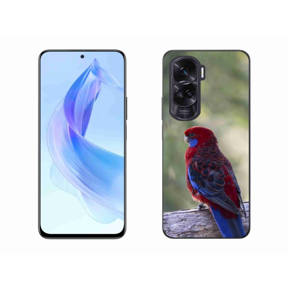 Gelový kryt mmCase na Honor 90 Lite - papoušek rosela