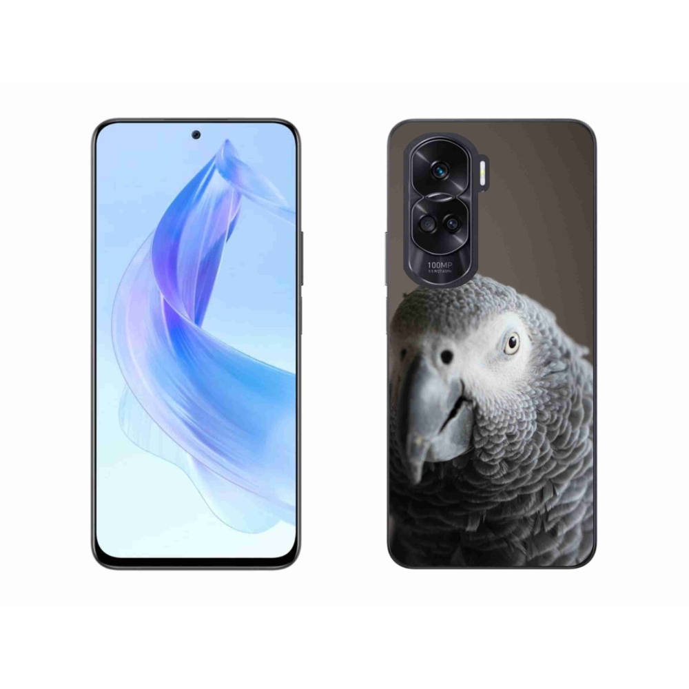 Gelový kryt mmCase na Honor 90 Lite - papoušek žako 2