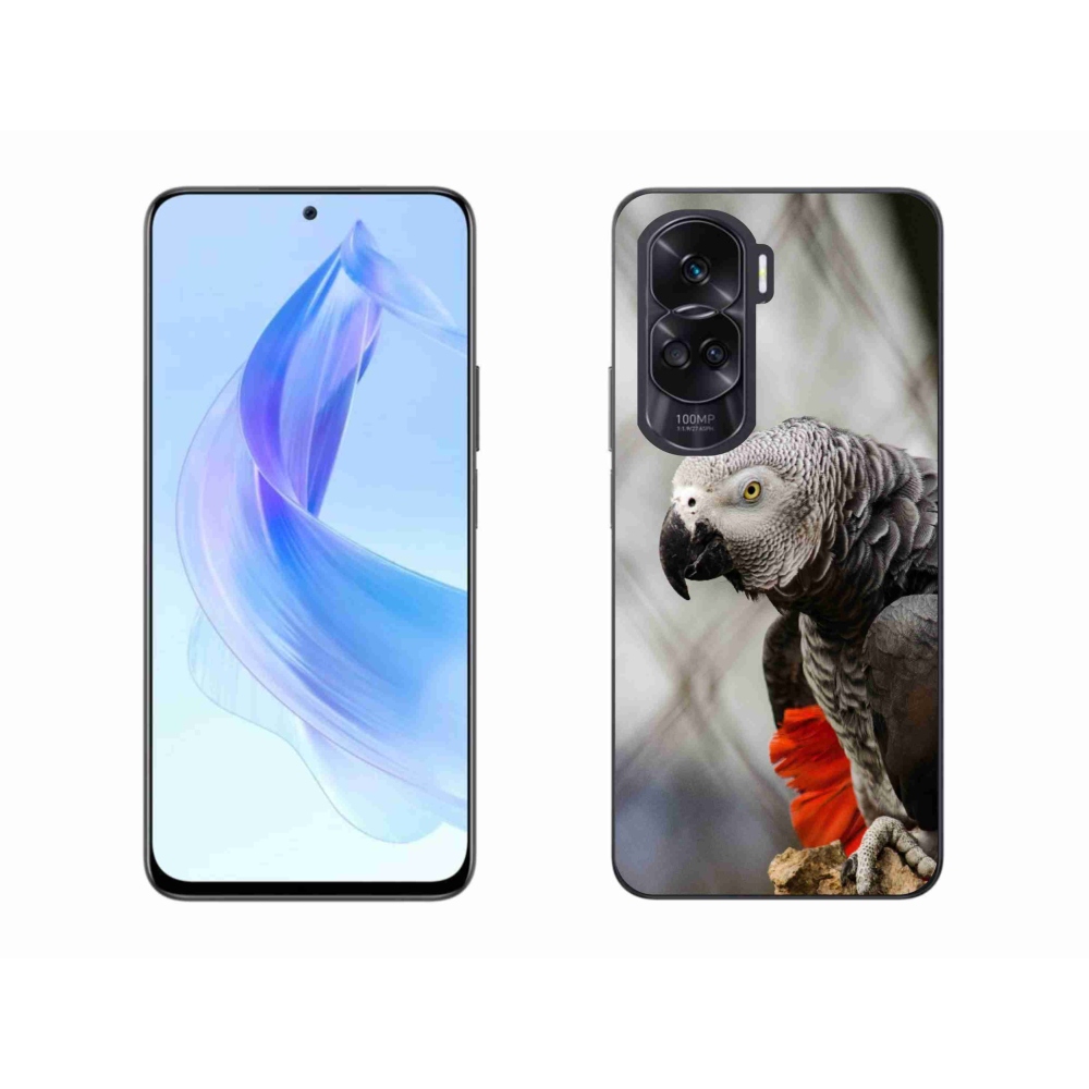 Gelový kryt mmCase na Honor 90 Lite - papoušek žako 3